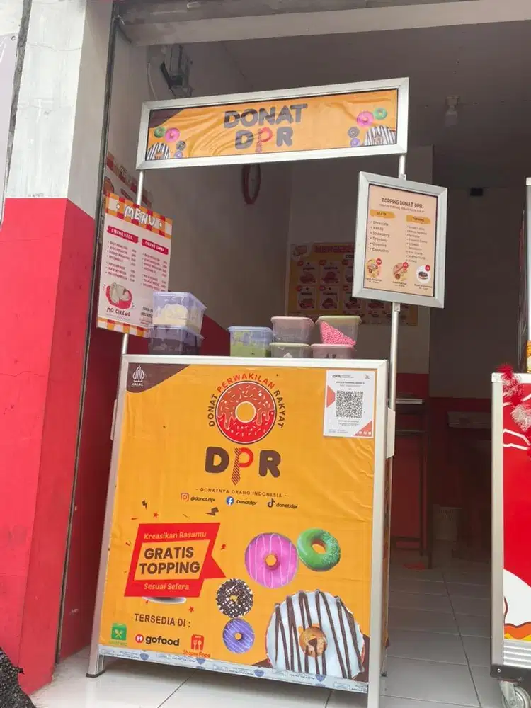 Booth Jualan Portable