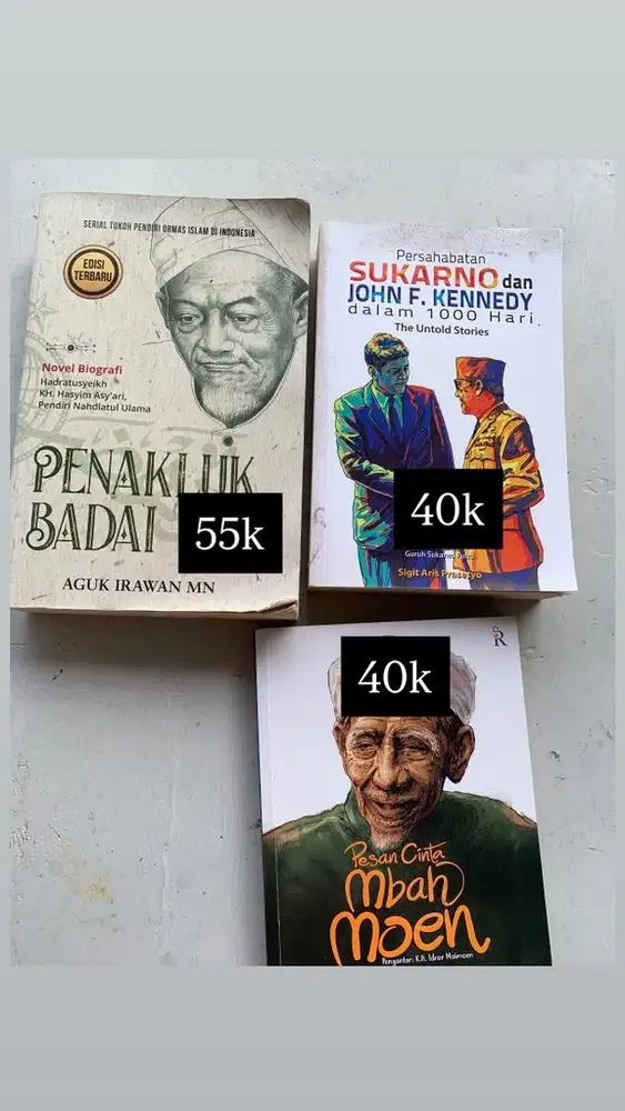 Buku bekas murah ori
