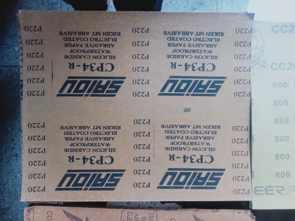 Jual amplas besi borongan 125 pcs