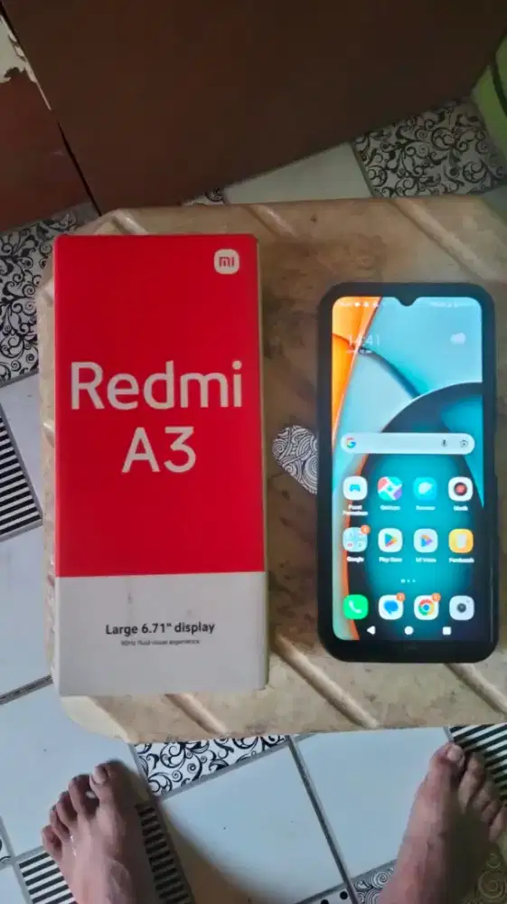 Jual Redmi A3 ram4+4/128