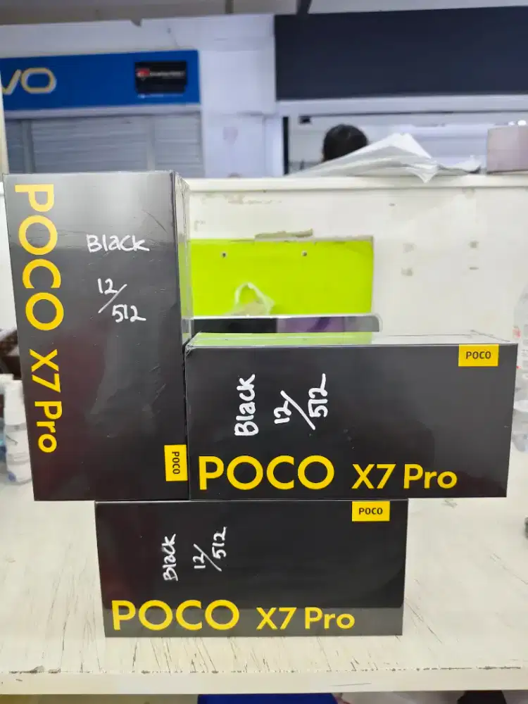 Poco X7 pro 5g 12/512 hitam newww