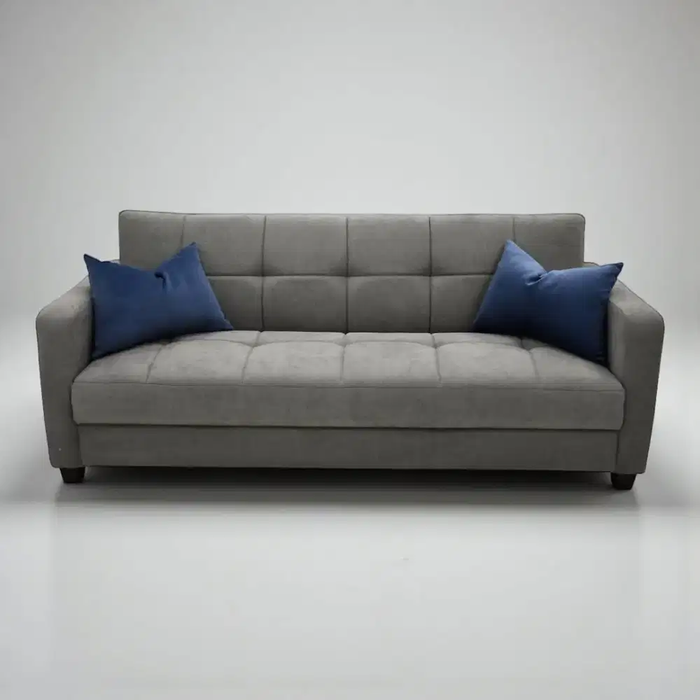 Sofa bad abu abu  minimalis