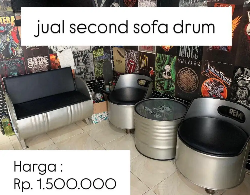 Jual Sofa Drum 1 Set (Second)