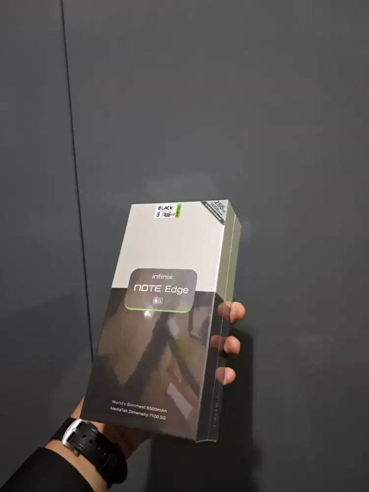 INFINIX NOTE EDGE 8/256 NEW GARANSI