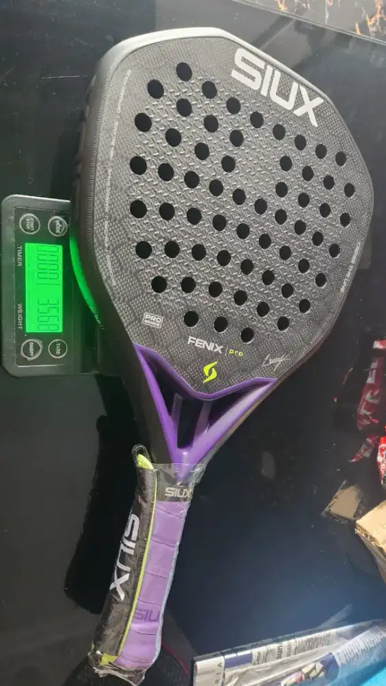 Raket padel siux TES HIT ONLY..SUPER LIGHT 349gr