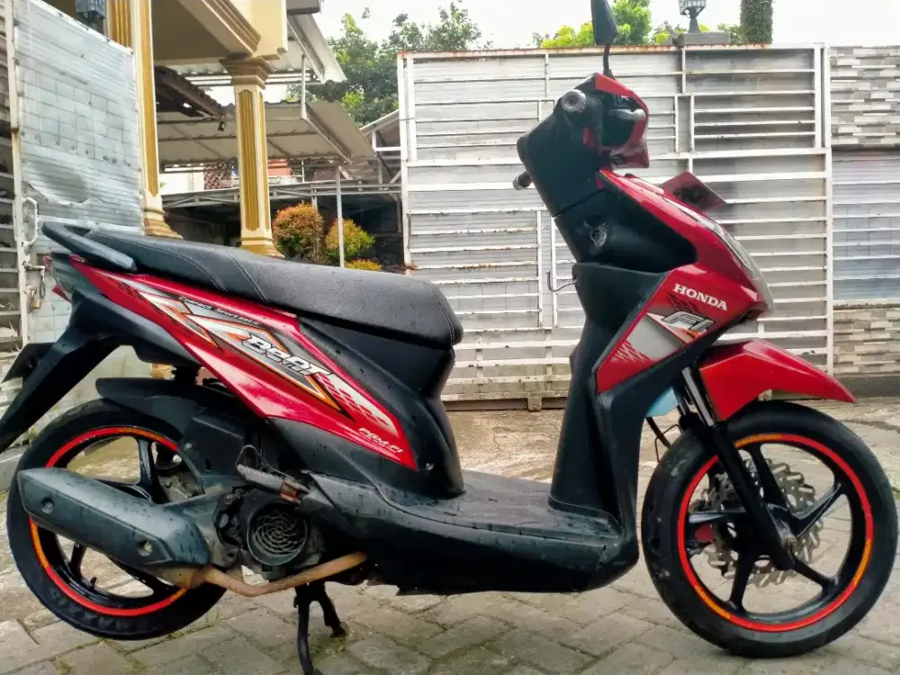 Honda Beat FI lengkap motor sehat walafiat keterangan detail dibawah