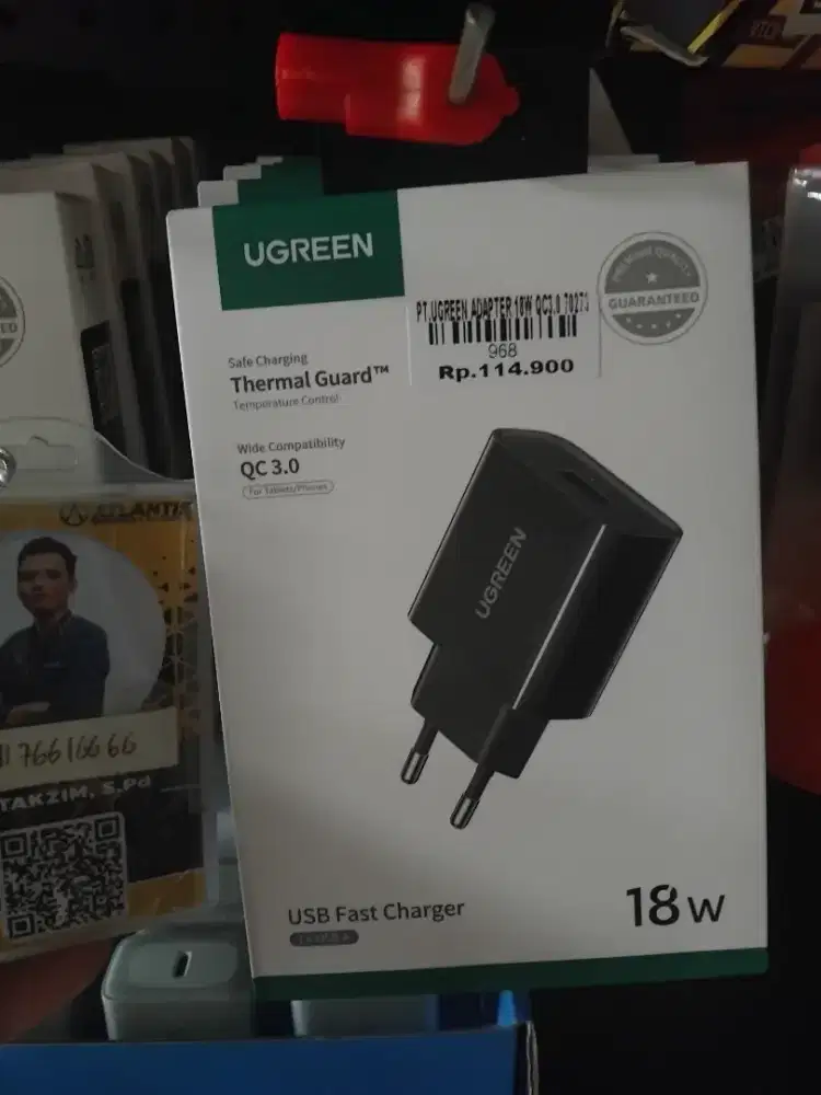 PT.UGREEN ADAPTER 18W QC3.0 10273 ATLANTIS DAHSYAT