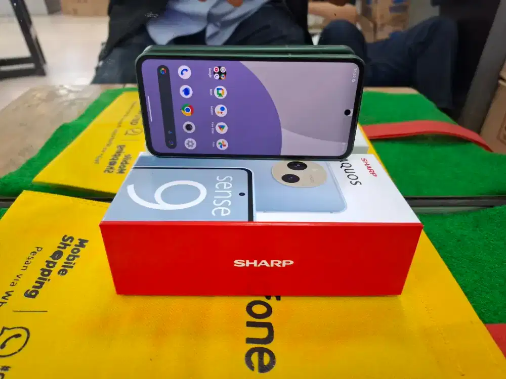 SHARP SENSE 9 Ram 8/256 gb mulus 2bln pke lengkap normal