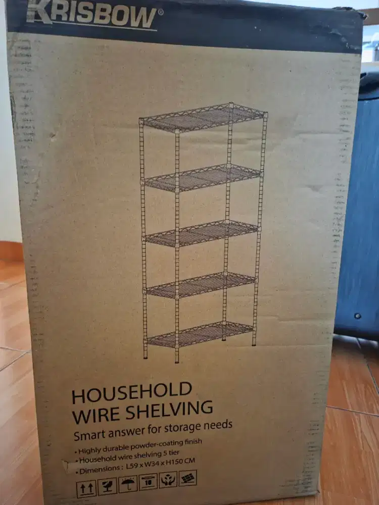 Rak 5 tingkat Krisbow Baru