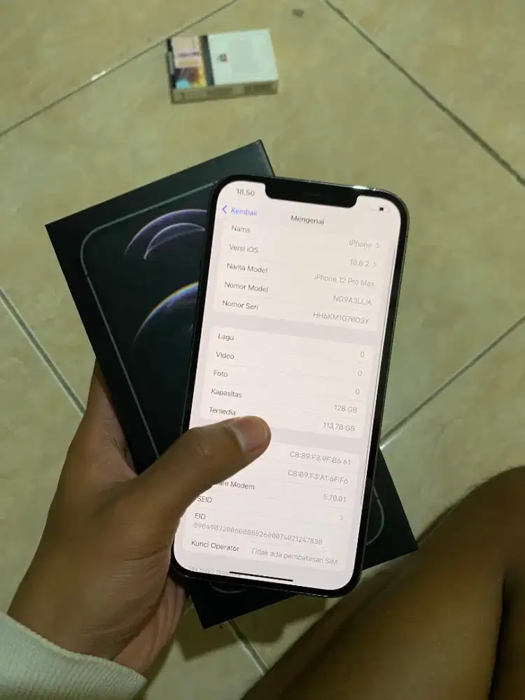 iPhone 12 Promax 128GB Alloprator