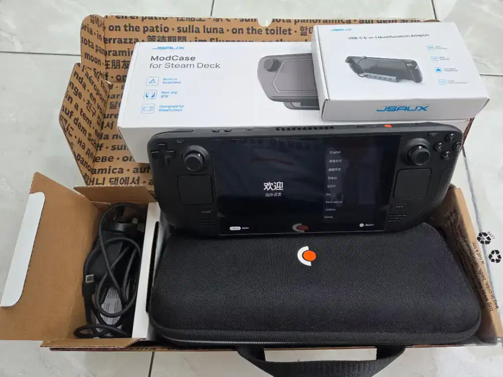 Steamdeck OLED 512GB Mulus Fullset