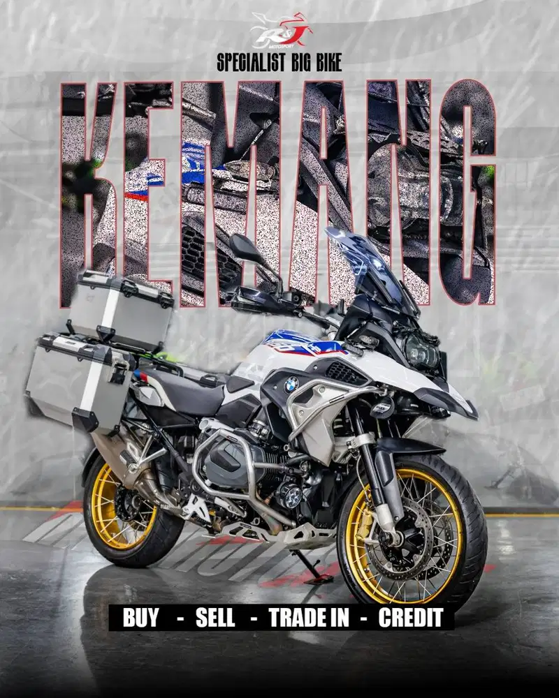 BMW GS K50 K51 1250 Hp edition Putih Biru Tahun 2019 Pajak 04.2026