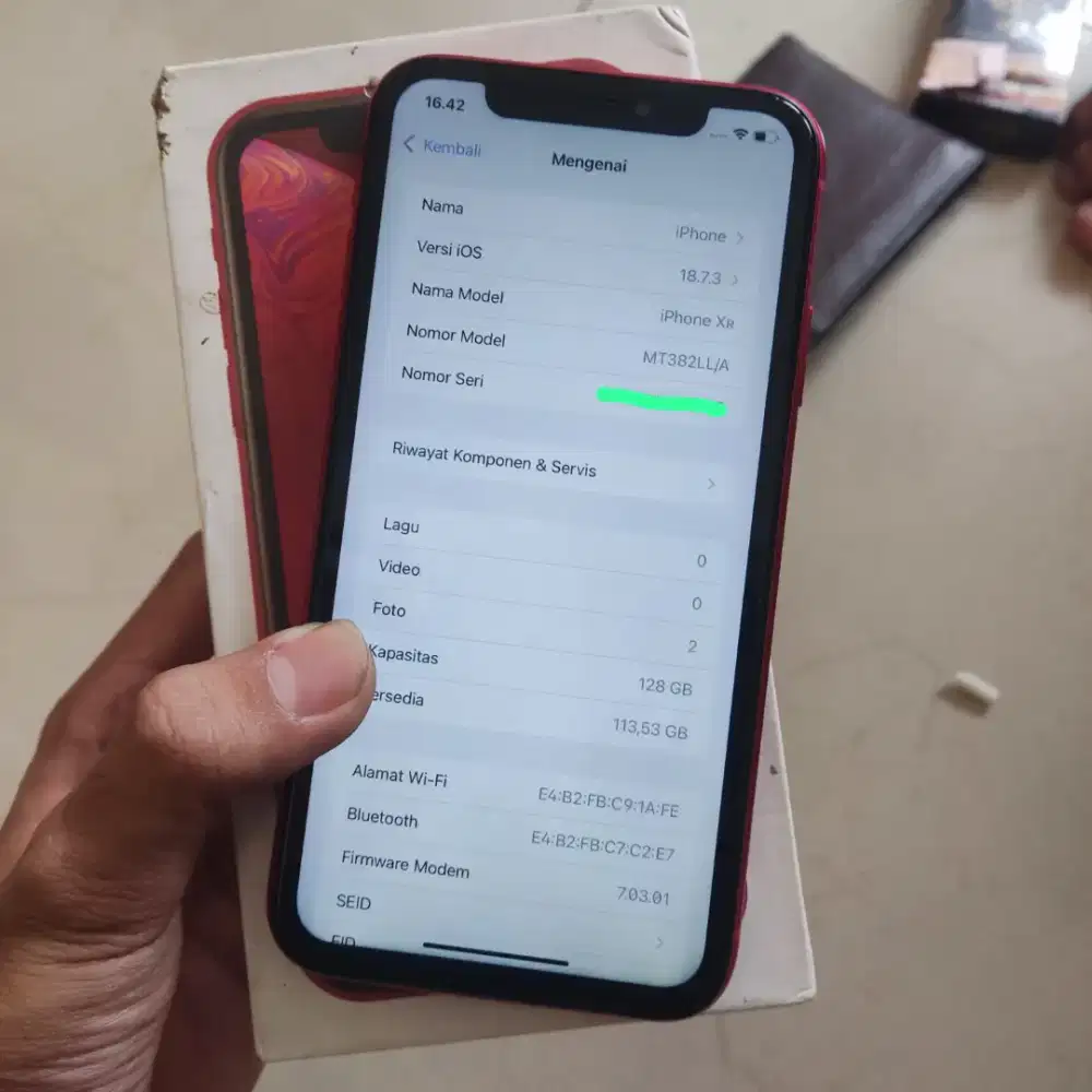 IPHONE XR 128GB EX INTER LL/A