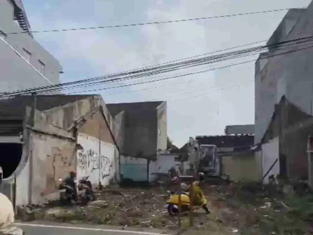 DIJUAL TANAH KECIL ISTIMEWA COCOK UNTUK SEGALA TEMPAT USAHA SIAP CEPET DAPAT JARANG ADA JLN WAHID HASIM