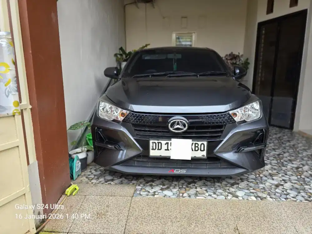 Daihatsu All New Ayla 1.0 X CVT/ADS Bensin Matic 2023 Abu-abu