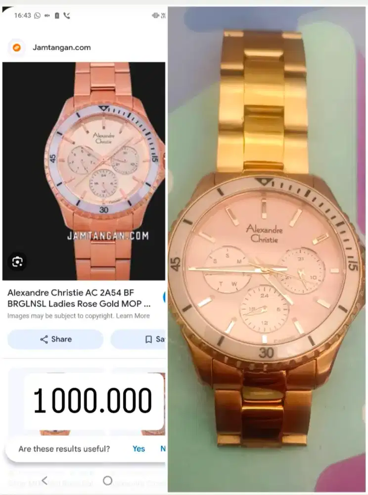 Jam Alexandre Christie