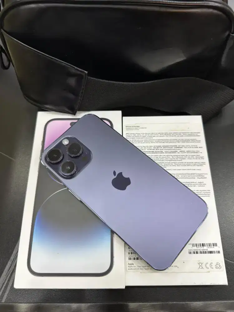 iPhone 14 Pro Max 128gb (Deep Purple) Beacukai