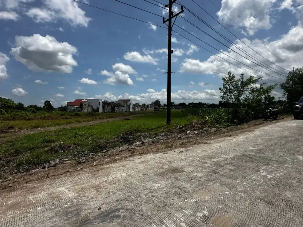 Tanah Jogja Jl Godean, Dekat RS PKU Gamping