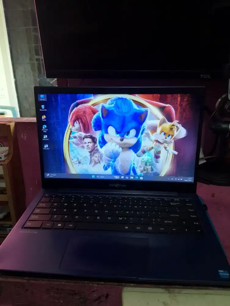 Leptop Advan Soulmate 1405 slim siap pakai