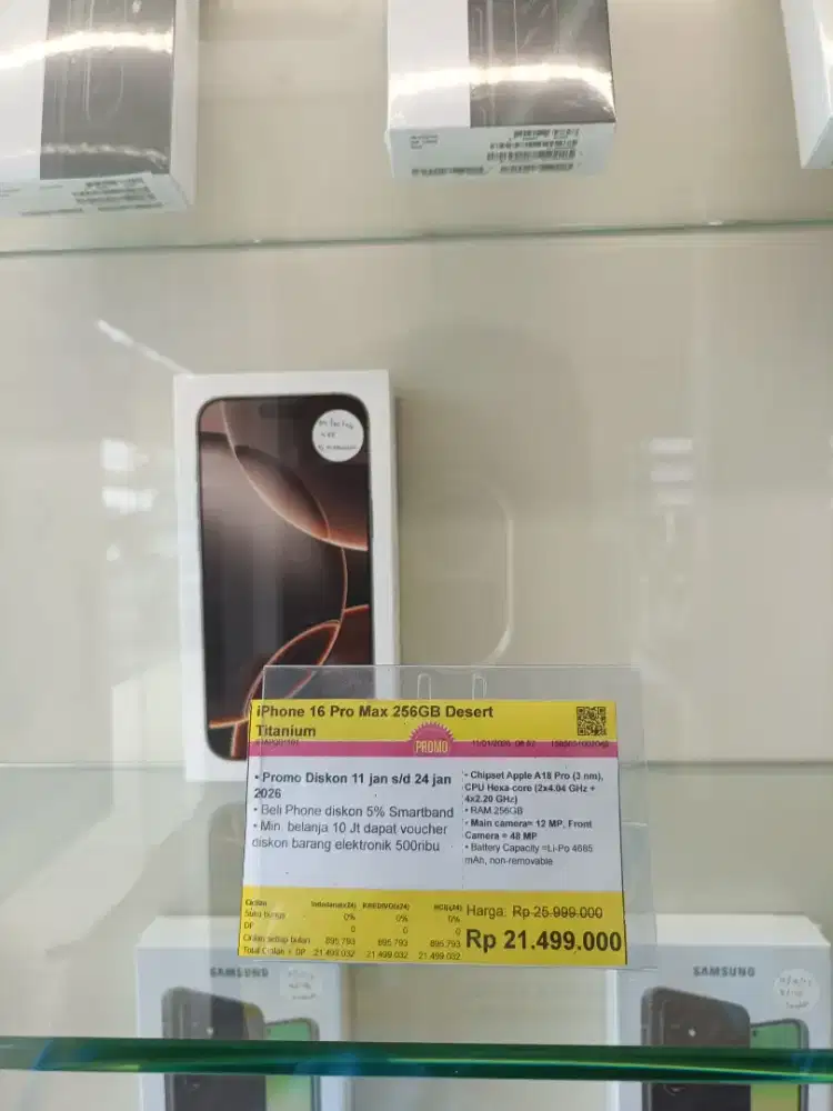 Kredit Kredivo iPhone 16 Pro max 256GB Bunga 0 Tanpa Dp