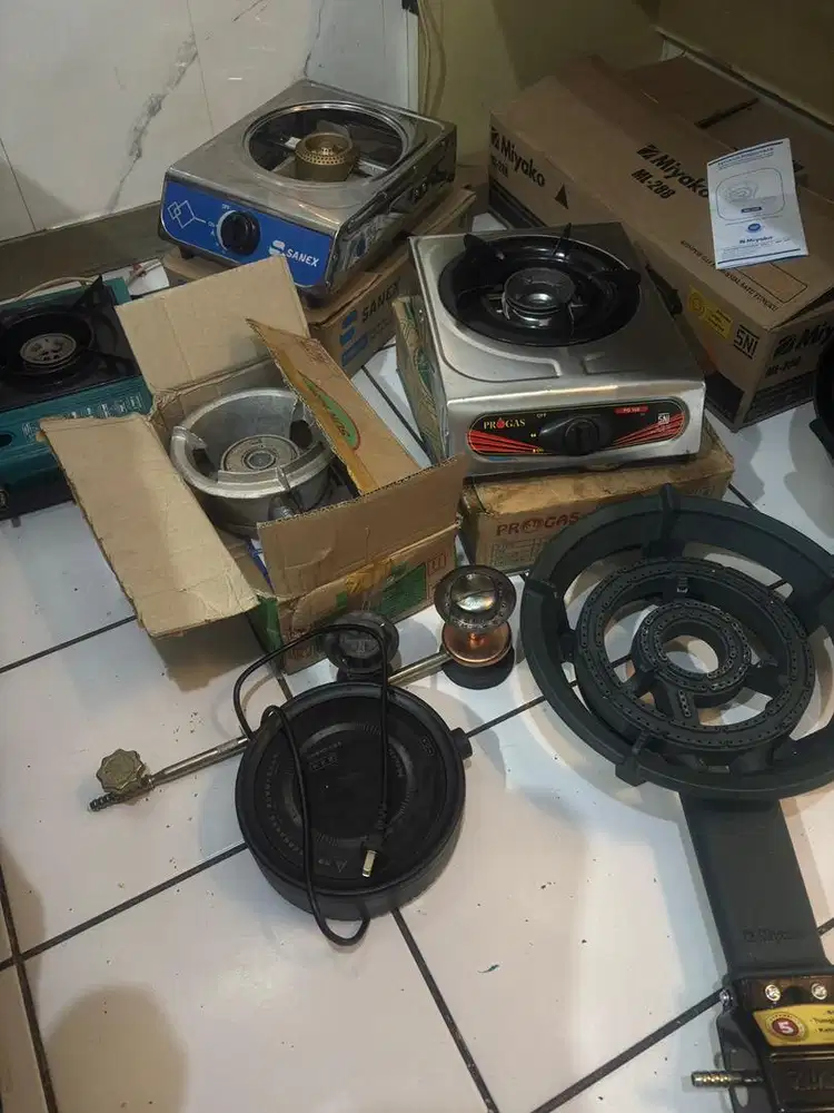 dijual 7 kompor semawar dll