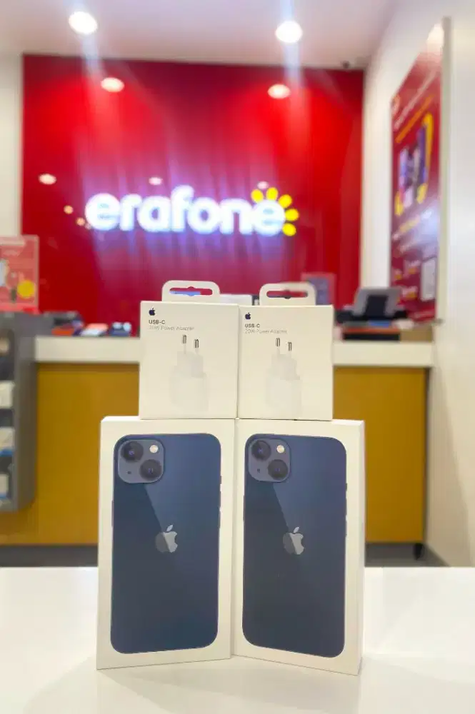 iphone 13 ready stock di erafone natar!