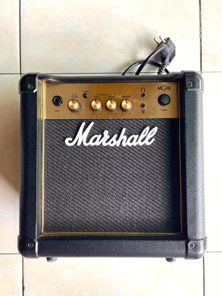 Ampli Gitar Elektrik dan Akustik Marshall Mg10 Gold Original