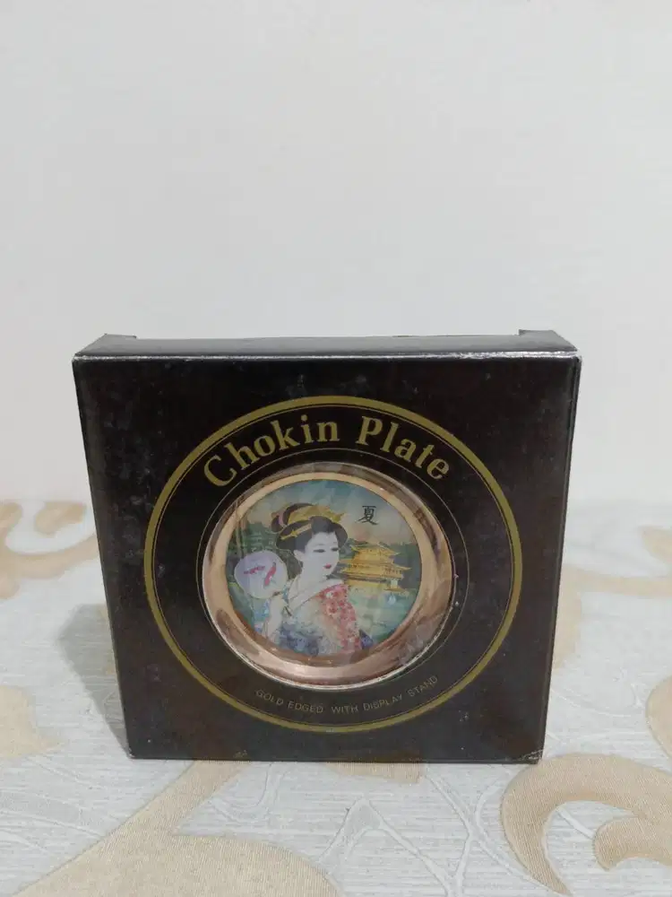 JUAL PIRING CHOKIN LAPIS EMAS 24K VINTAGE 100% ASLI MADE IN JAPAN