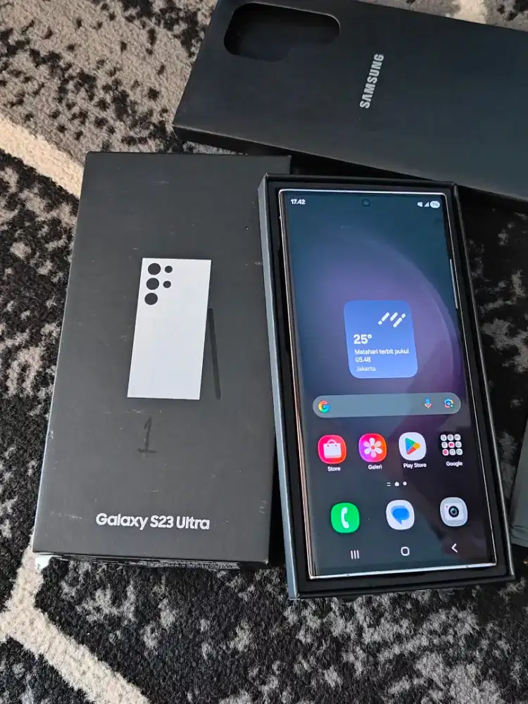 Samsung S23 Ultra 5g 12/512 Sein Fullset Original