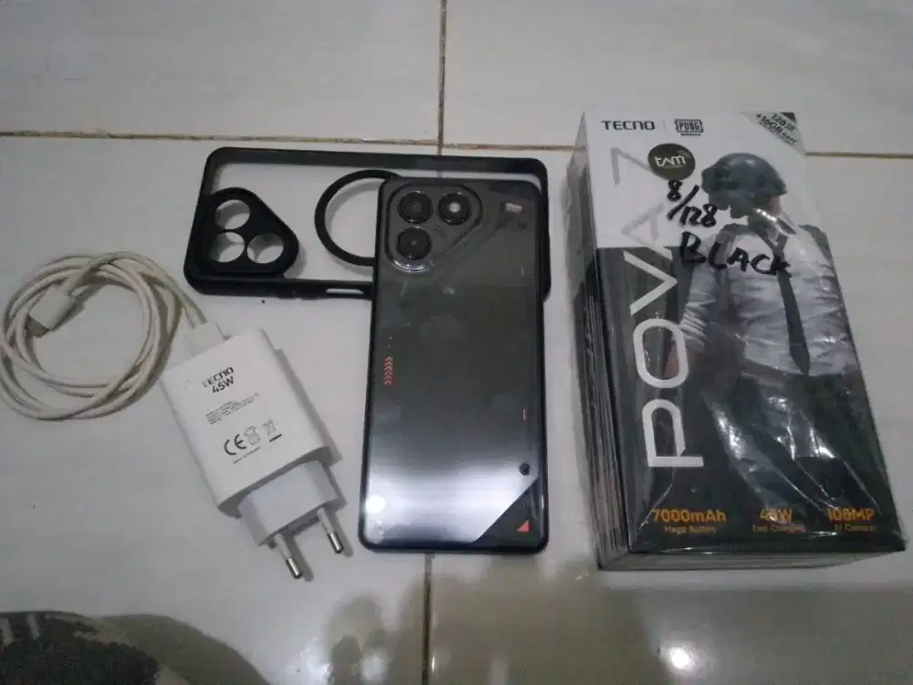 Tecno POVA 7 4g 8/128 gb Bisa Nego dan Tukar Tambah