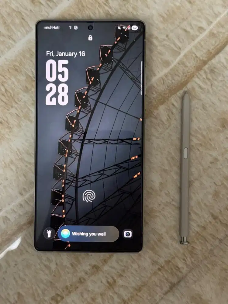 Samsung Galaxy S25 Ultra 256 Bekas 2nd Titanium Black