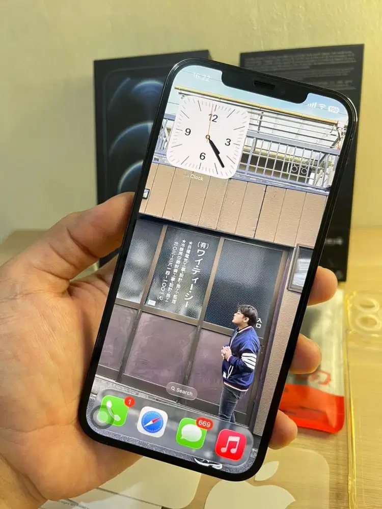 Iphone 12 Pro Max 256gb Sinyal Permanen Fullset Ori Jual Cepat