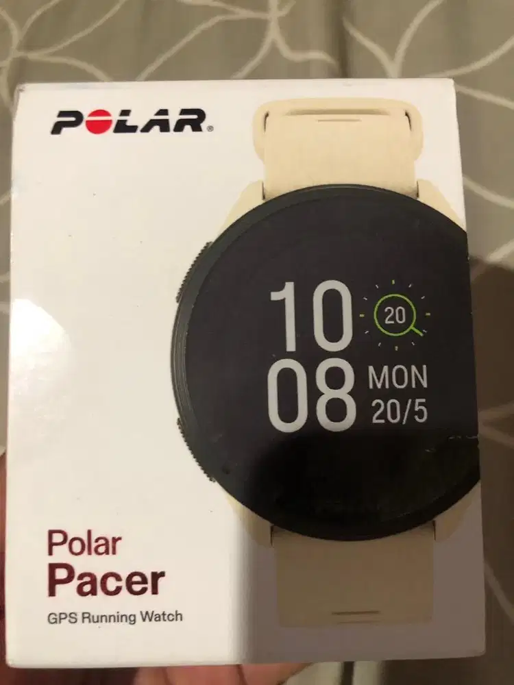 Polar pacer GPS running watch
