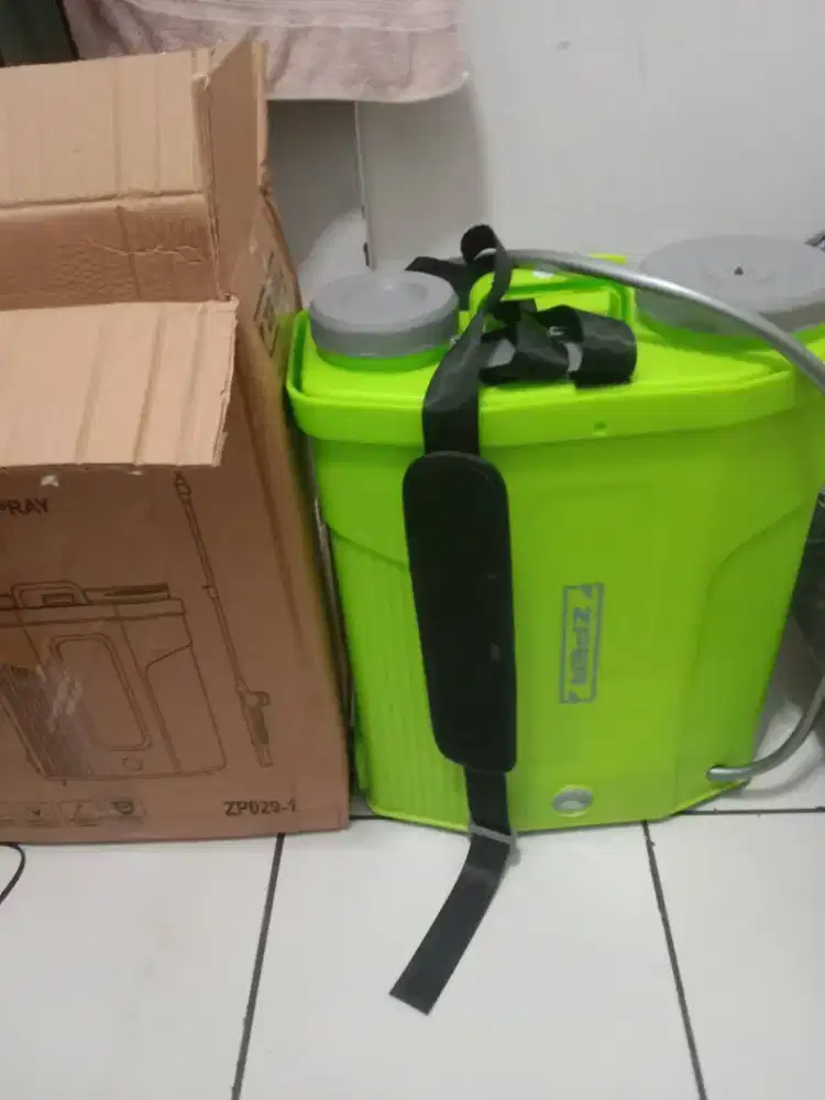 tangki semprot tanaman pertanian 18 liter elektrik,