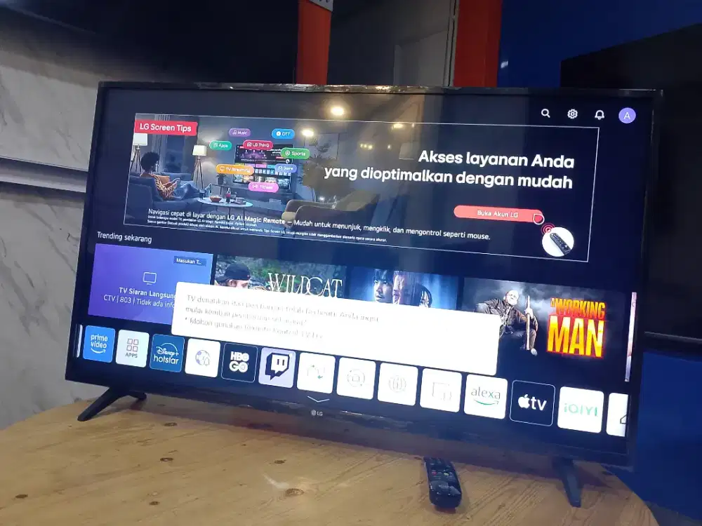 SEMART TV LG 43 INCH UQ