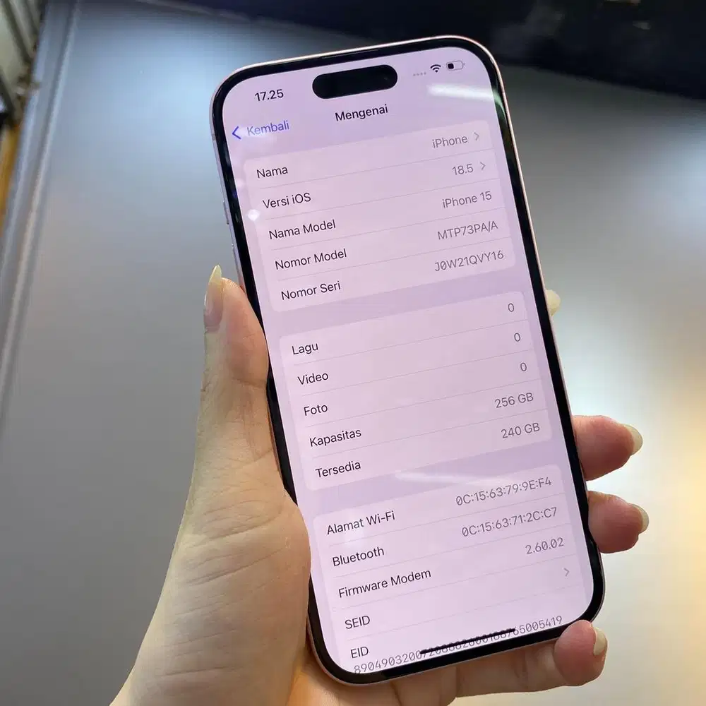 Iphone 15 256 ibox pink