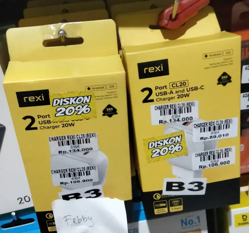 Charger adaptor Rexi CL20 ATLANTIS DAHS6