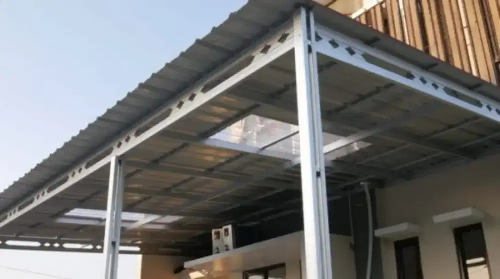 Kanopi baja ringan atap spandek