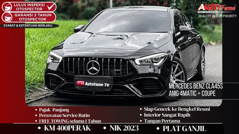 KM 400PERAK Mercedes Benz CLA45s AMG 4Matic + Coupe 2016
