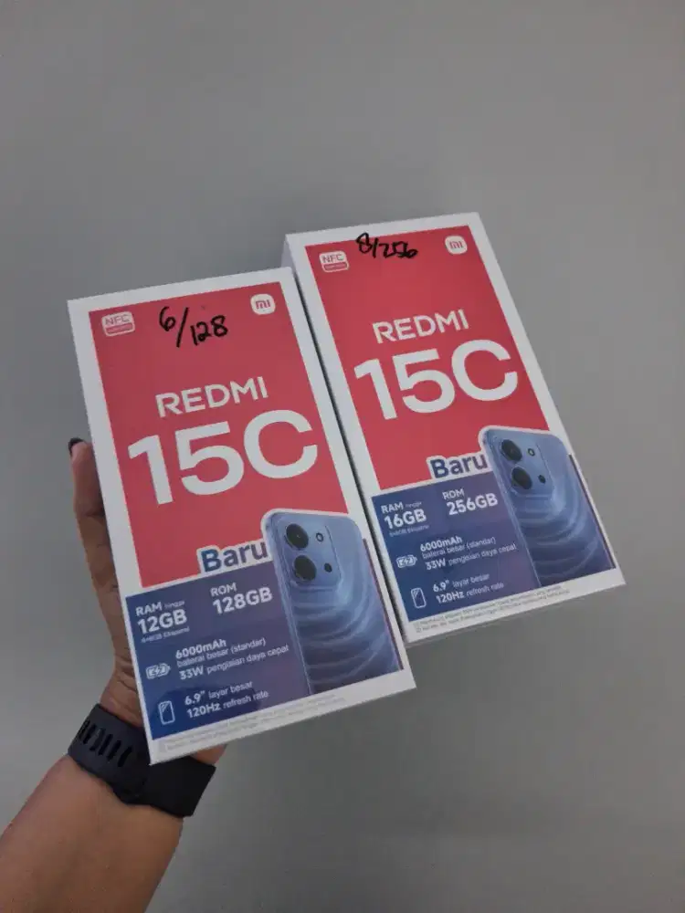 PROMO REDMI 15C TERMURAH GARANSI RESMI