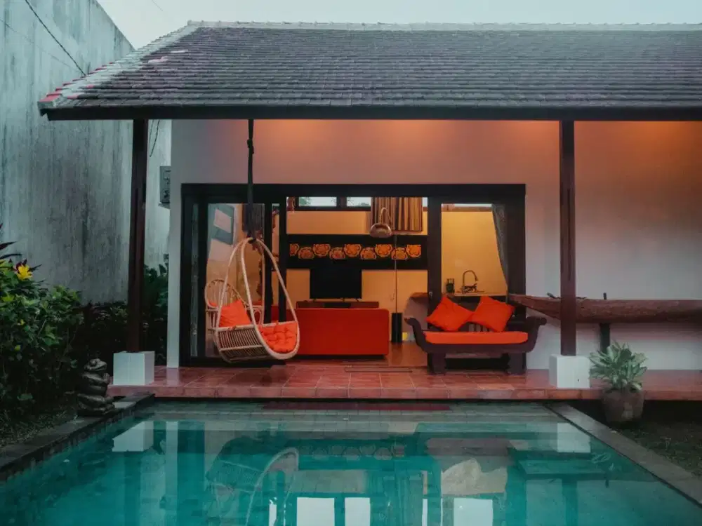 Disewakan Villa Jangka Panjang, lok. Taman Griya, Jimbaran, Kuta Selatan Bali