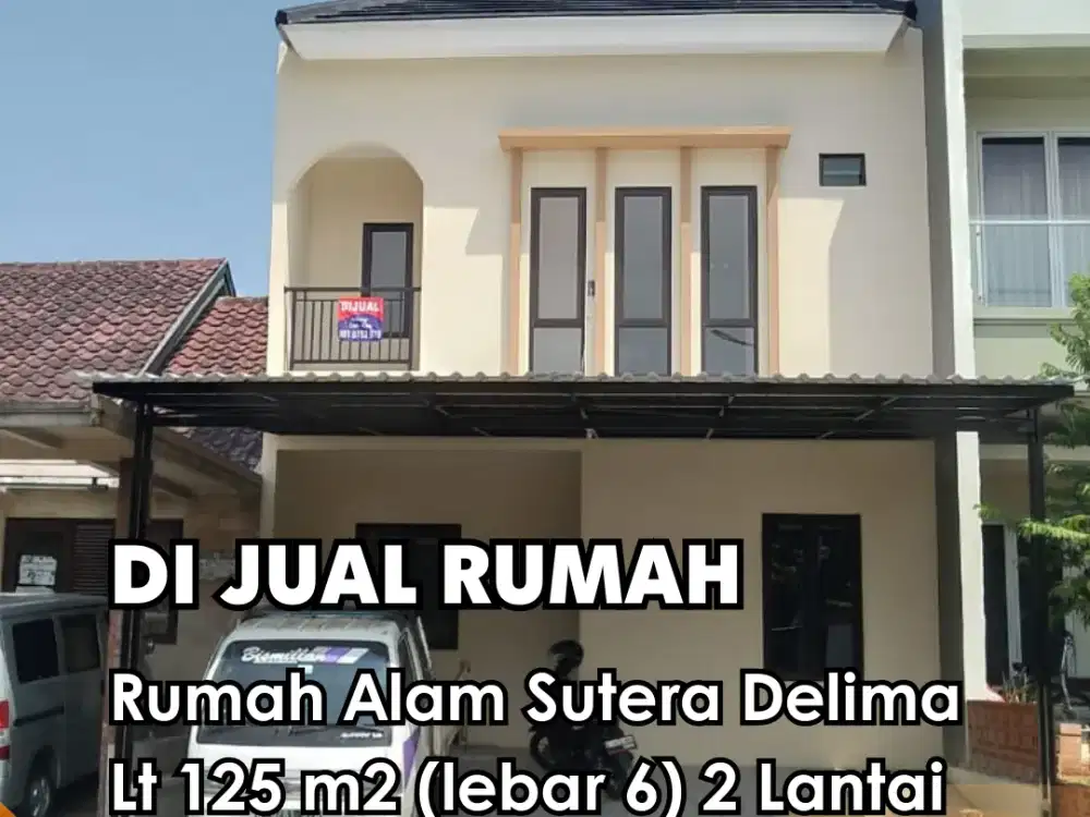 Di Jual !!! Rumah Alam Sutera Delima 2 Lantai Baru Renov (Kt 4 + 1)