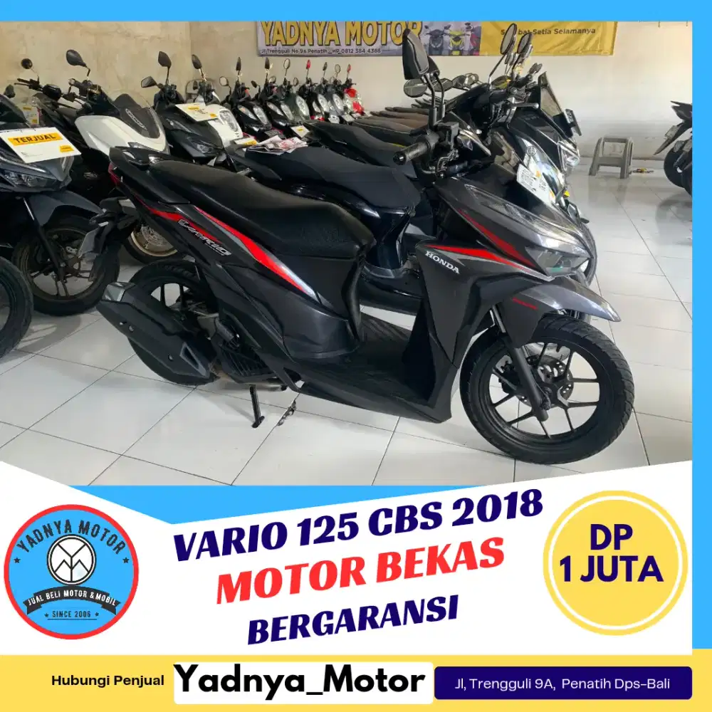 VARIO 125 CBS 2018/YADNYA MOTOR