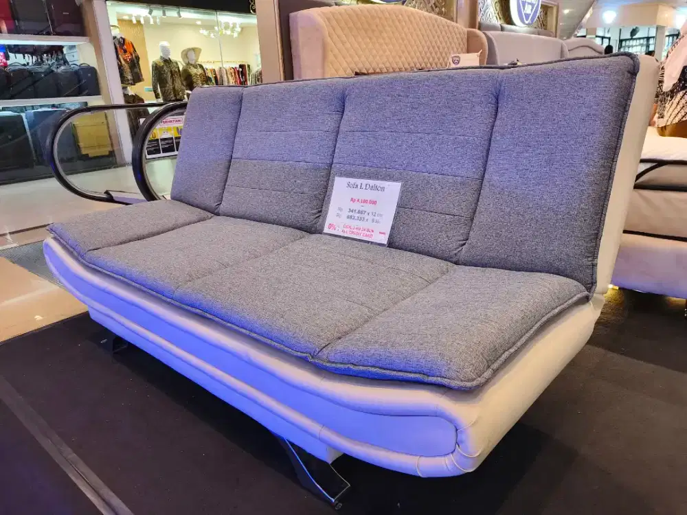 SOFA MATRAS L DALTON 200X130 BISA CICILAN MULAI 341.667 X12 BULAN