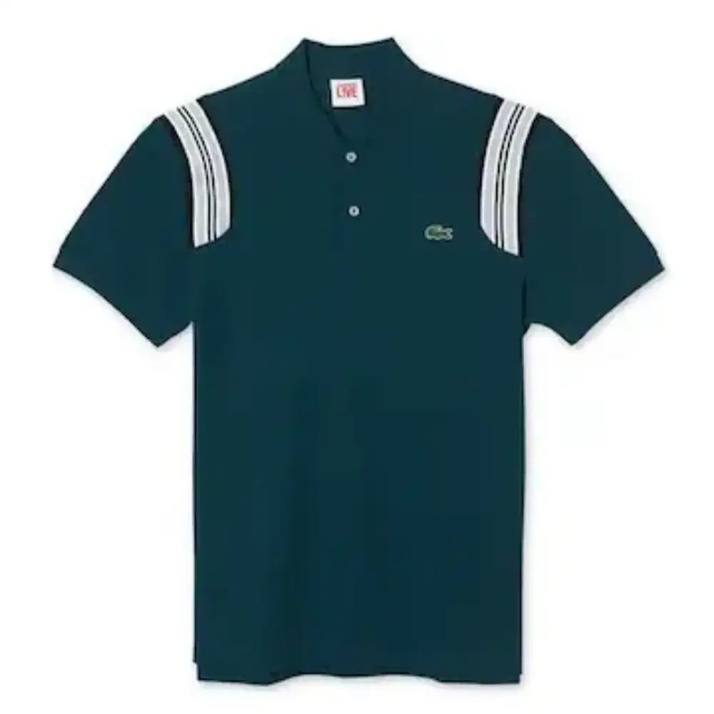 Kaos polo shirt Lacoste Live colour Tosca Size No.4