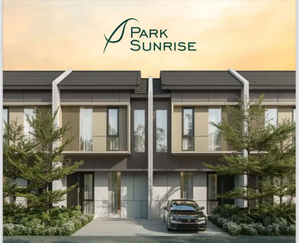 Rumah Baru Minimalis Park Sunrise Park Stay Free Biaya Surabaya