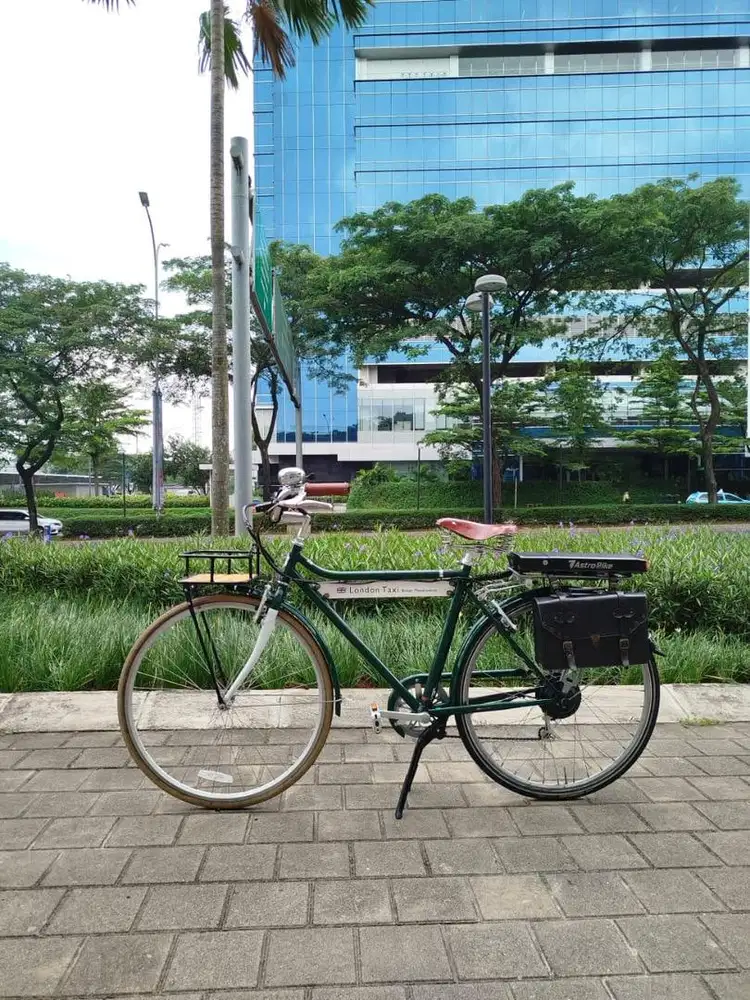 Sepeda London Taxi Electric GREEN BRITISH !!!