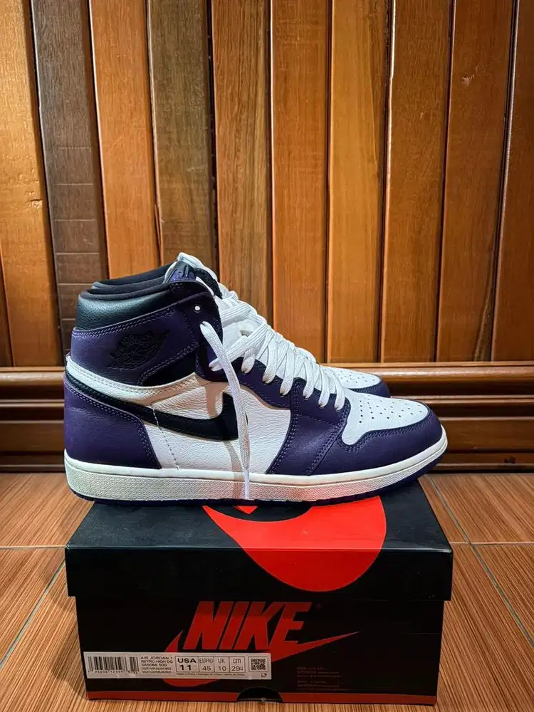 Jordan high purple