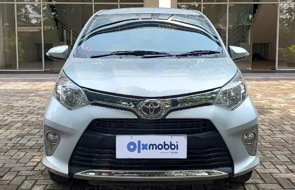 TDP 5,JT Toyota Calya 1.2 G Bensin-AT Silver 2016