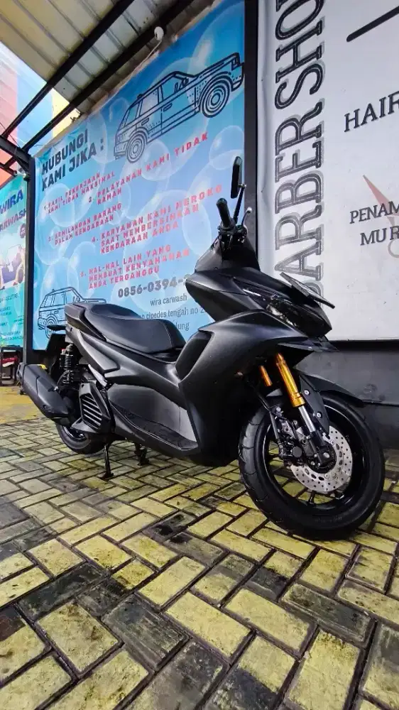 Yamaha Aerox Std 155 Modif Minimalis
